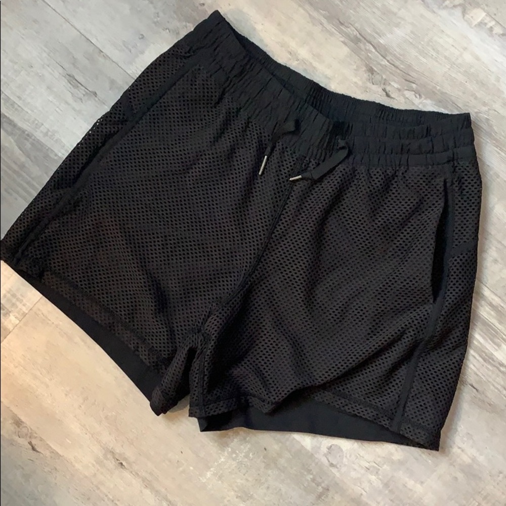 Black Lululemon Running Shorts